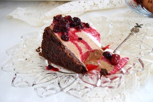 Cheesecake “Padurea Neagra”/Black forest cheesecake
