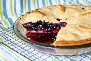 Placinta cu afine americana/ Blueberry pie