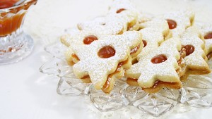 Biscuiti Linzer/ Linzer cookies